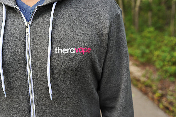 Theravape hoodie sweater clothing apparel vape front